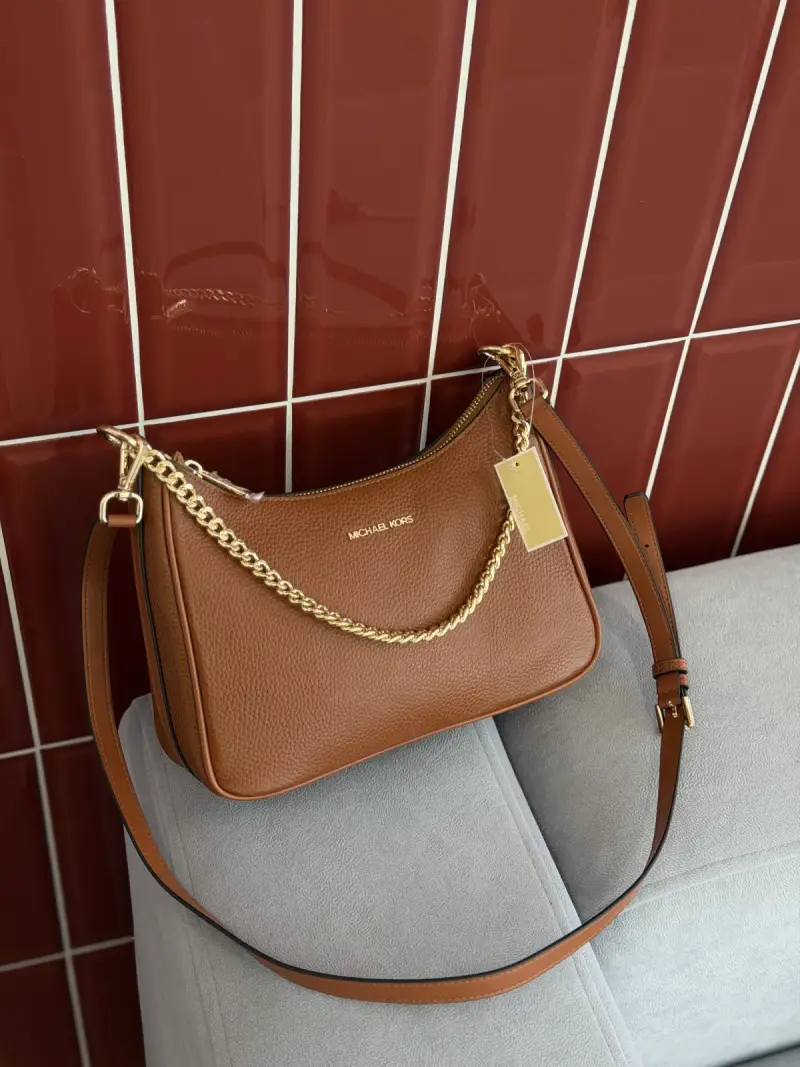 Сумка Michael Kors Jet Set — Коричневый однотонный